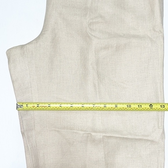 Talbots 100% LINEN Woman Casual Pants Size 14 - Picture 12 of 12
